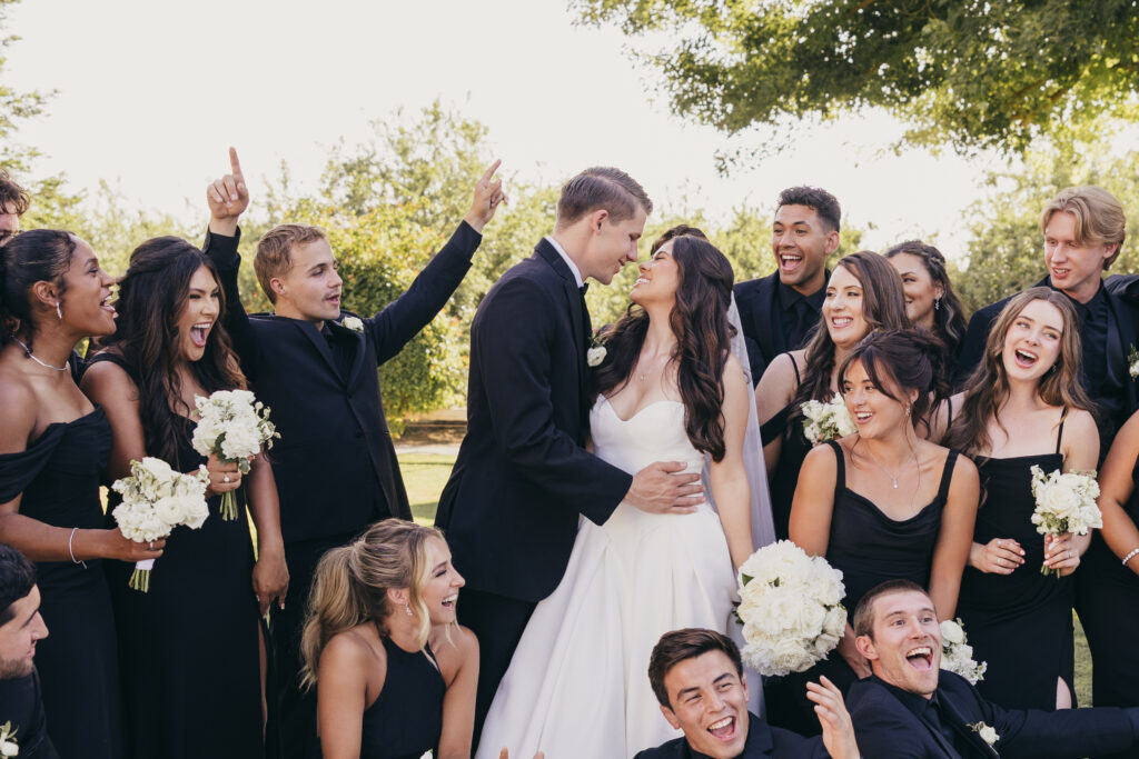 Luxury Central Valley wedding portrait by Jessica Lynette Photography 